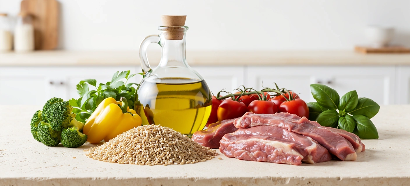 Ingredienti freschi e nutrienti